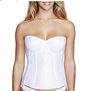 Longline strapless smooth torsolette Bra NWT